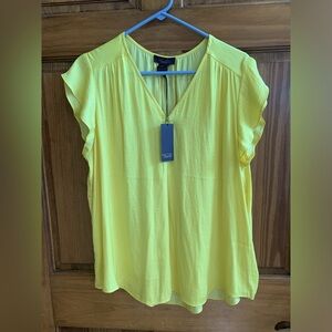 Bright Yellow Blouse